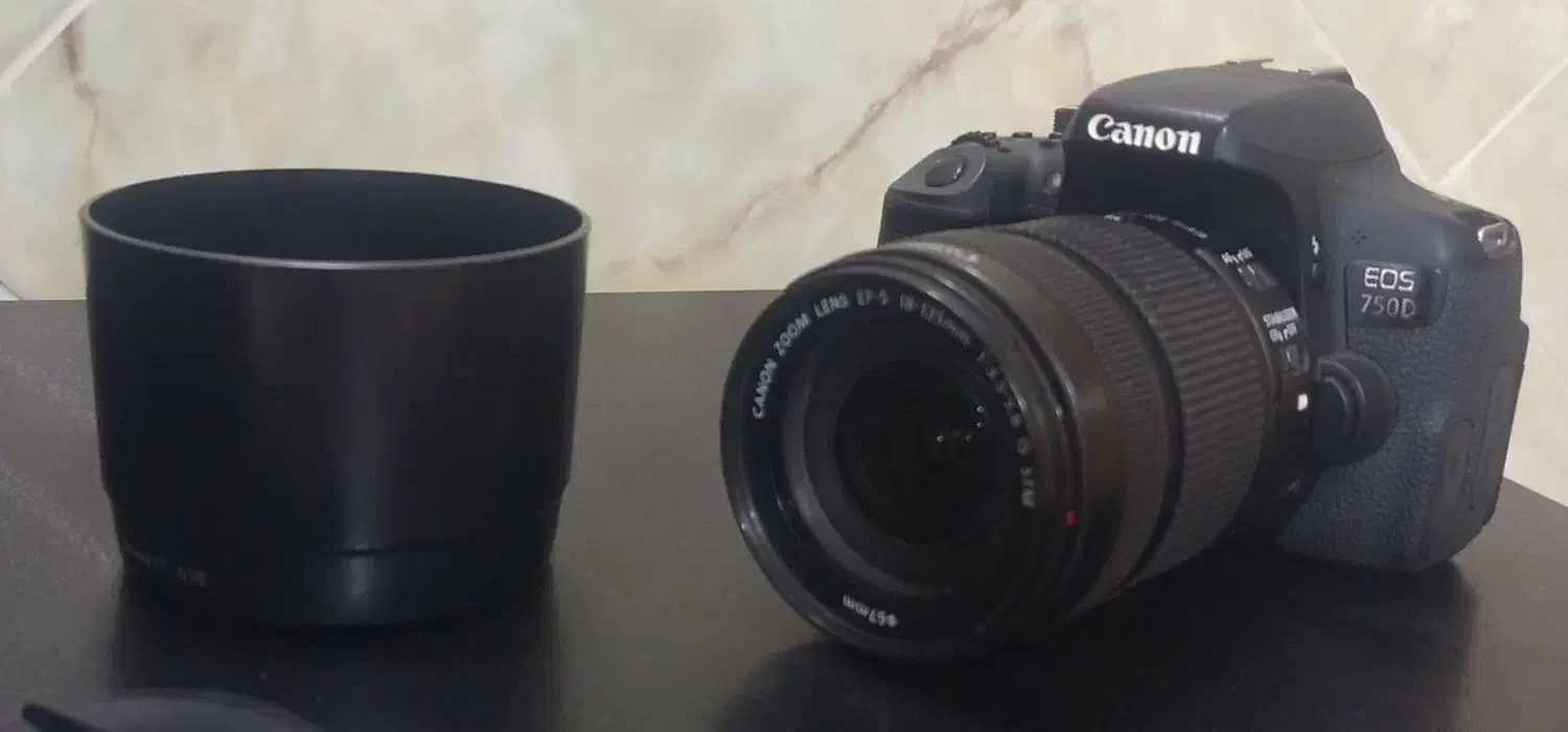 دوربین canon d750|دوربین عکاسی و فیلم‌برداری|قم, نیروگاه|دیوار