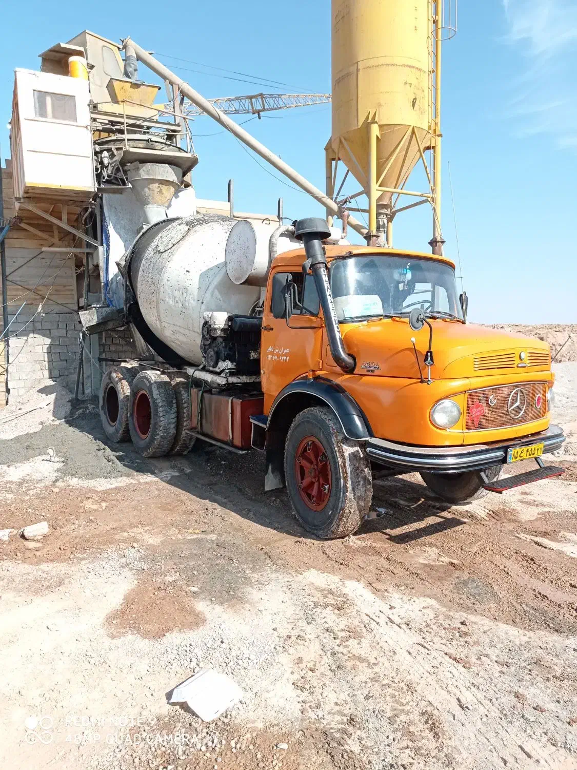 بنز تراک میکسر اجاره|خودرو سنگین|اهواز, غیزانیه|دیوار