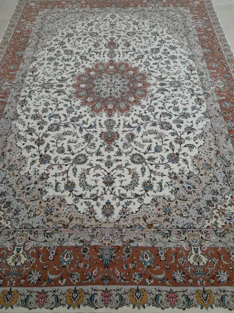 فرش دستباف|فرش|کاشان, سال آباد|دیوار