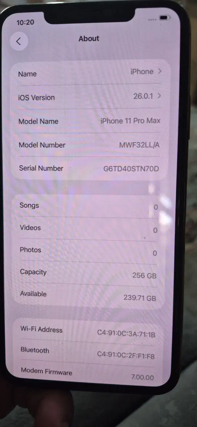ایفون 11 پرومکس سری M رنگ طلایی|موبایل|شیراز, فرودگاه شهید دستغیب شیراز|دیوار