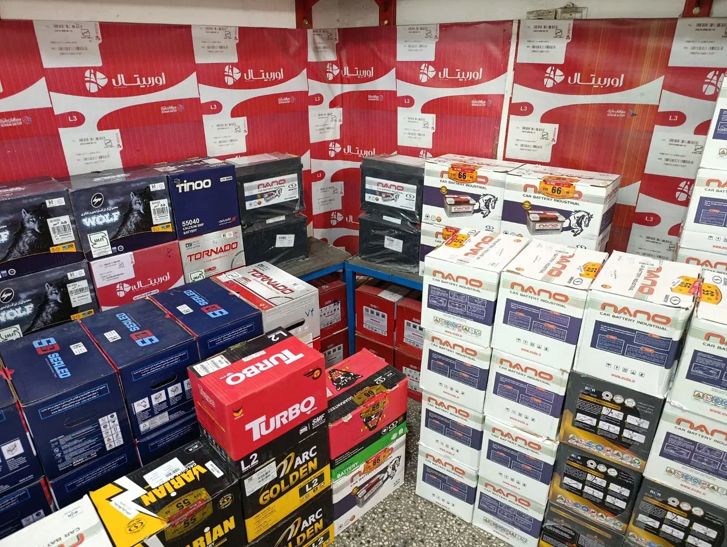 باطری ماشین/ باتری تعاونی/ پراید پژو/مشهد|قطعات یدکی و لوازم جانبی|مشهد, شهید آوینی|دیوار