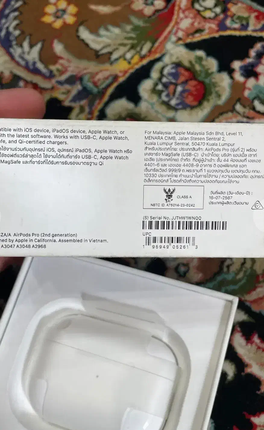 ایرپاد پرو ۲ تایپ سی اورجینال اصلی|لوازم جانبی موبایل و تبلت|تهران, دریاچه شهدای خلیج فارس|دیوار