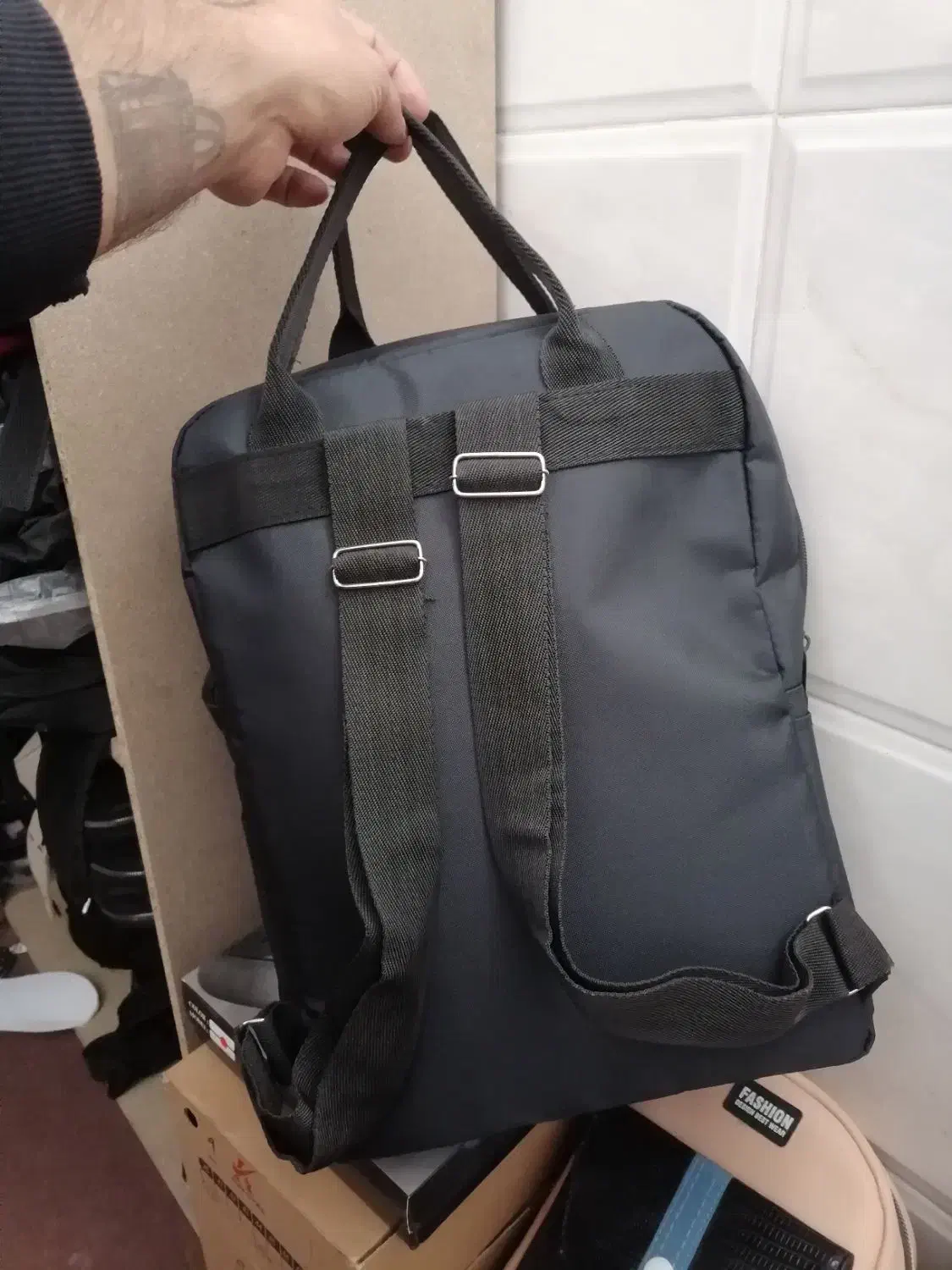 کوله پشتی برزنتی|کیف، کفش، کمربند|قم, علی آباد سعدگان|دیوار