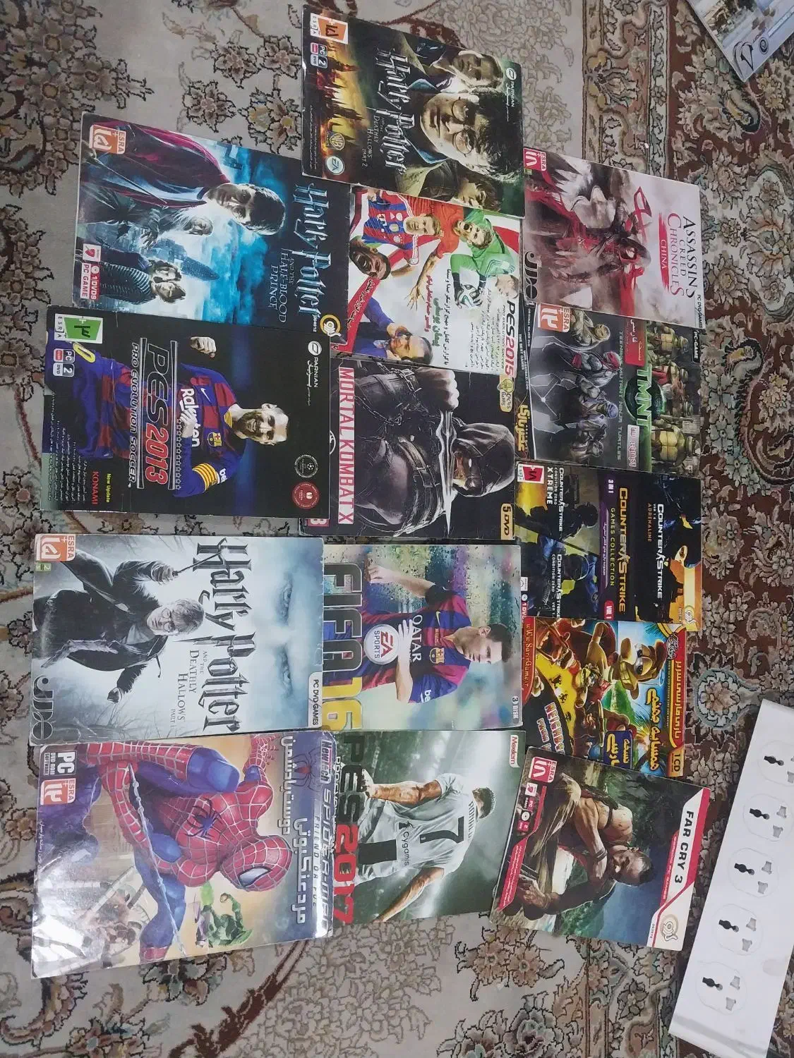 مجموعه ۵۰ عددی بازی کامپیوتر pc|کنسول، بازی ویدئویی و آنلاین|تهران, باغ خزانه|دیوار