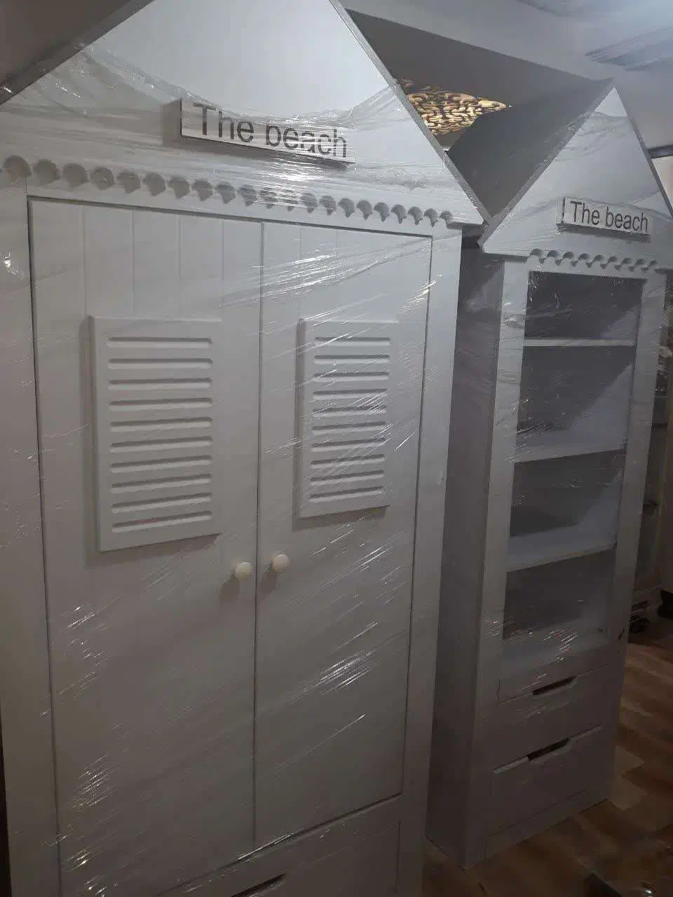 ویترین و کمد طرح کلبه|جاکفشی، کمد، دراور|کلاچای, |دیوار