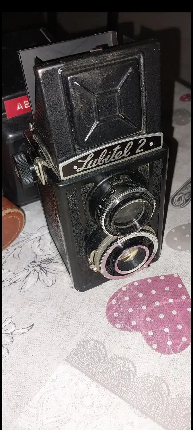 دوربین قدیمی عکاسی کلکسیونی|کلکسیون اشیاء عتیقه|ایذه, |دیوار