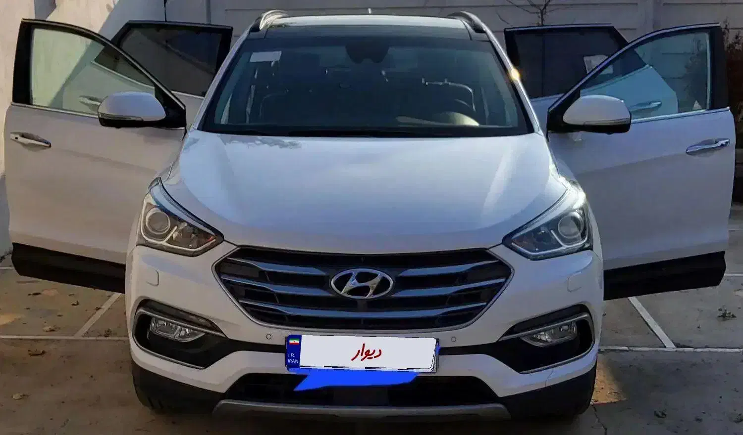 سانتافه 2017 سفید|خودرو سواری و وانت|ارومیه, |دیوار