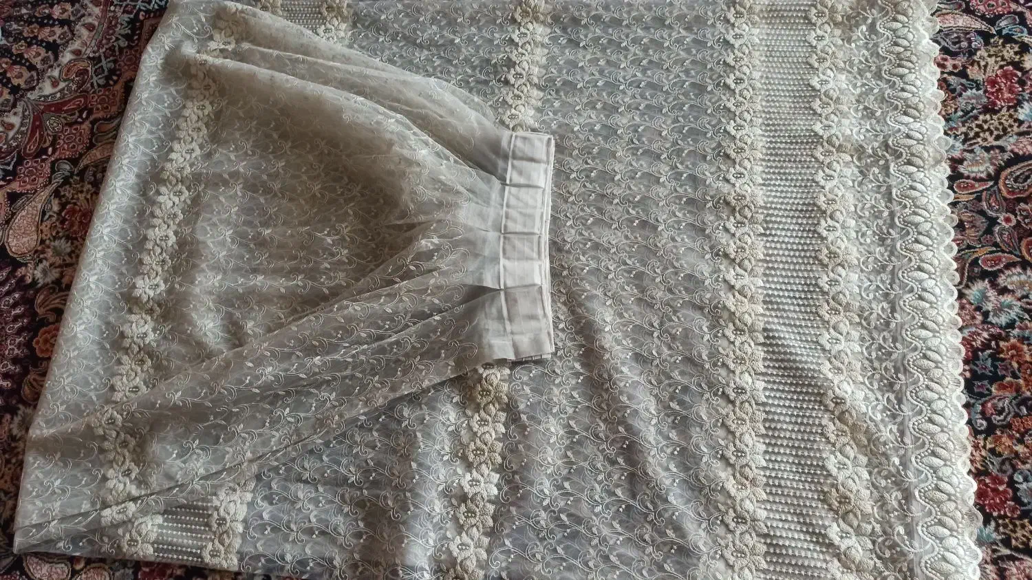 پرده پذیرایی و اتاق|پرده، رانر، رومیزی|ری, دولت‌آباد|دیوار