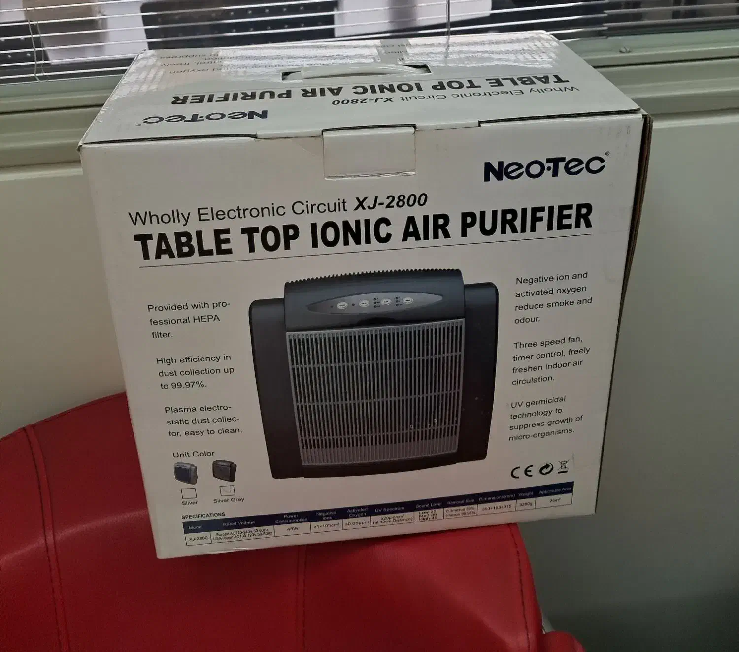 دستگاه تصفیه هوا نئوتک|پنکه و تصفیهکنندهٔ هوا|تهران, بهار|دیوار