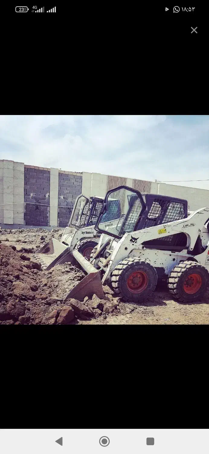 کندن استخر تخریب با بابکت بیل مینی بیل و نخاله|خدمات حمل و نقل|کرج, کمال‌شهر|دیوار