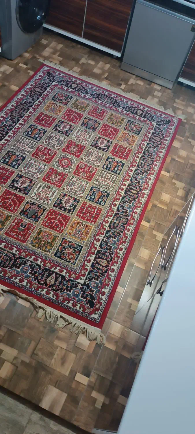 فرش ماشینی ۱۰۰۰ شانه ۴ متری|فرش|شاهینشهر, خبرنگار|دیوار