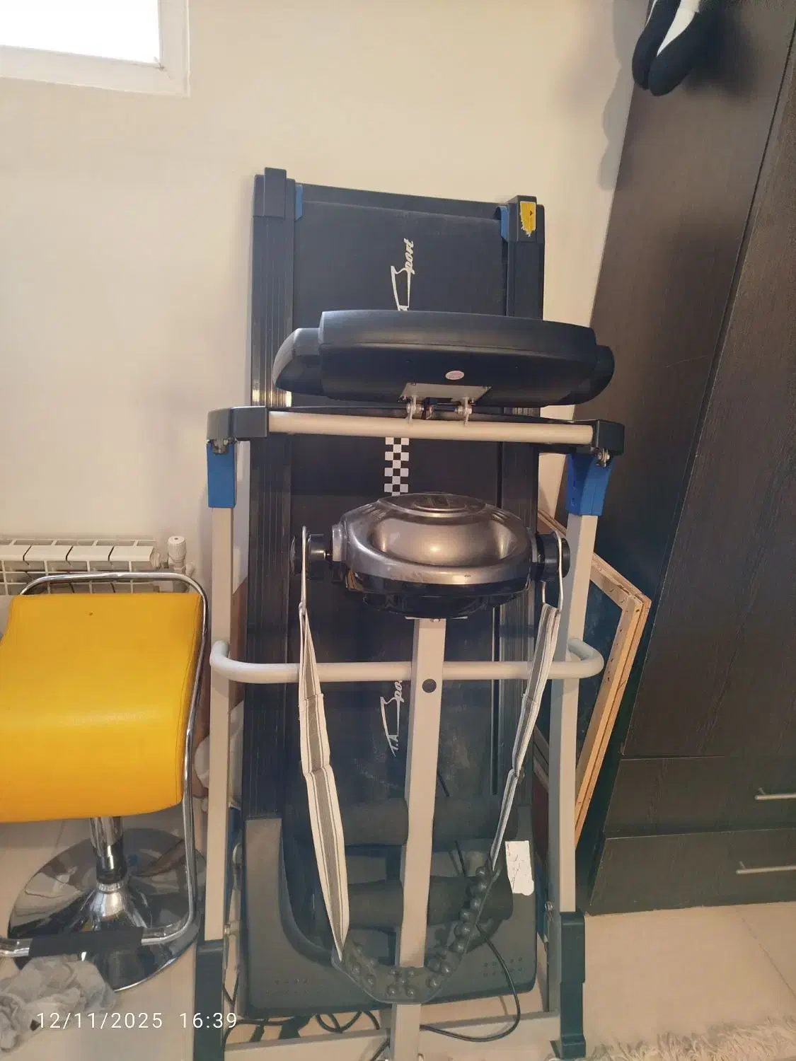 فروش تردمیل ta.sport توربو همراه ماساژور در حد نو|تجهیزات ورزشی|شیراز, محمدیه|دیوار