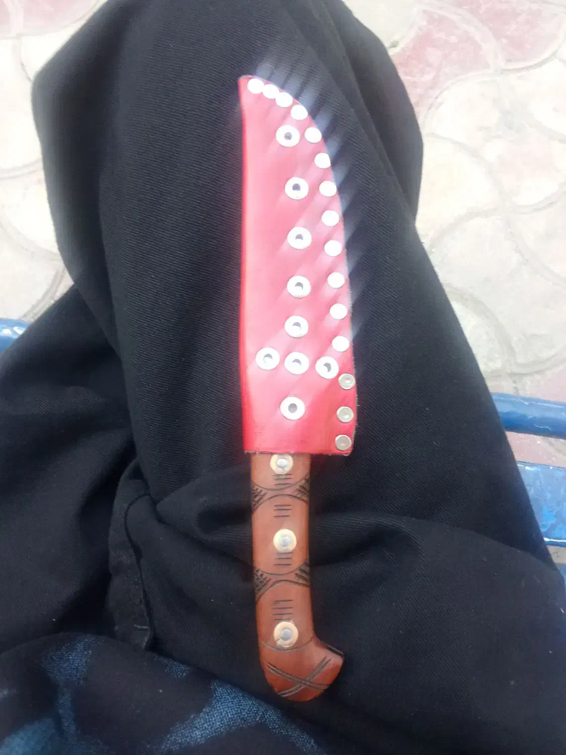 چاقو دسته عناب فولاد به شرط توافقی|کوهنوردی و کمپینگ|قم, آزادگان|دیوار