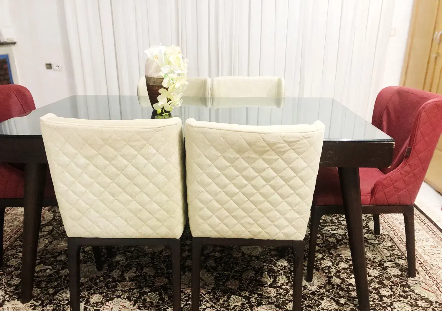 میزناهارخوری۶نفره درحدنو خیلی کم استفاده شده|میز و صندلی غذاخوری|بوکان, |دیوار