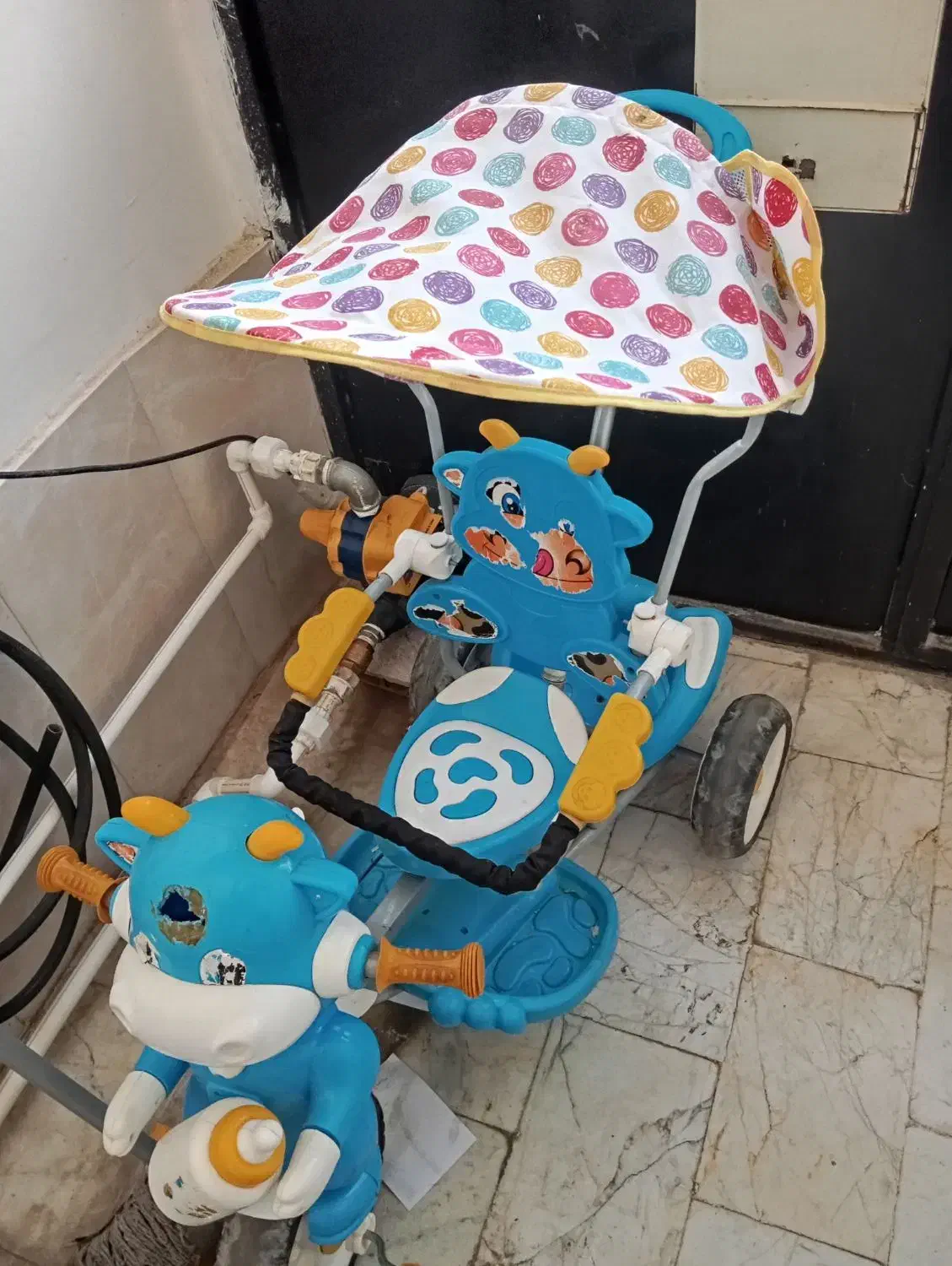 سه چرخه|اسباببازی|قرچک, شهرک گلها|دیوار