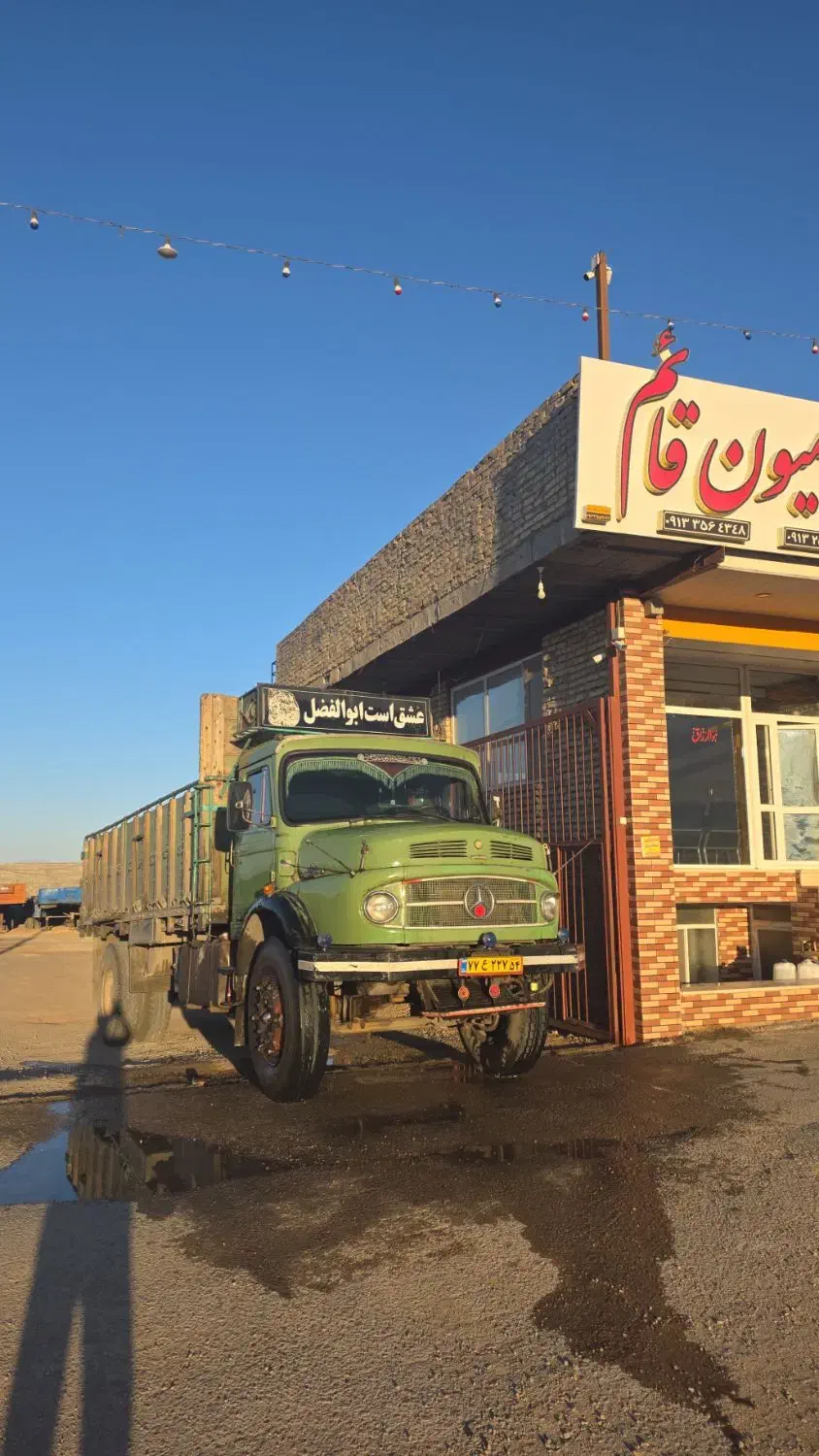 زیر مایلر ۱۴۰۱. کشنده اسکانیا  تک باری بنز|خودرو سنگین|یزد, |دیوار