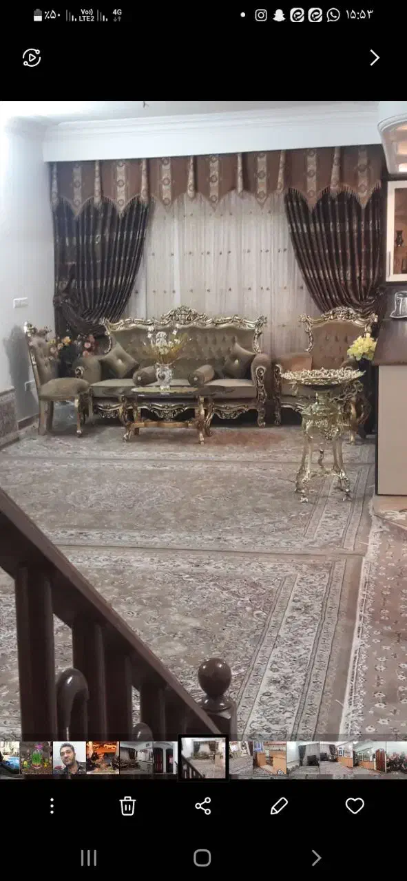 پرده پذیرایی|پرده، رانر، رومیزی|قم, نوقطار|دیوار