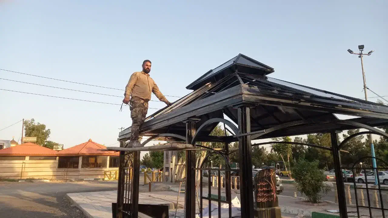 اجرای شیروانی آلاچیق سردری سایه بان در کل تهران|خدمات پیشه و مهارت|لواسان, |دیوار