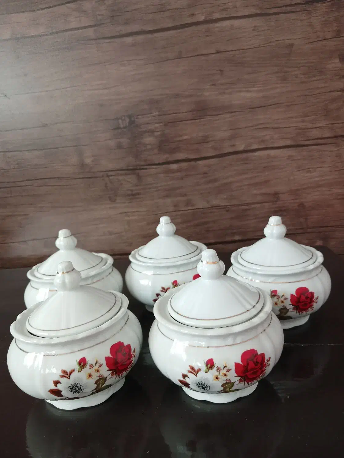 قندان چینی|ظروف سرو و پذیرایی|گنبد کاووس, |دیوار