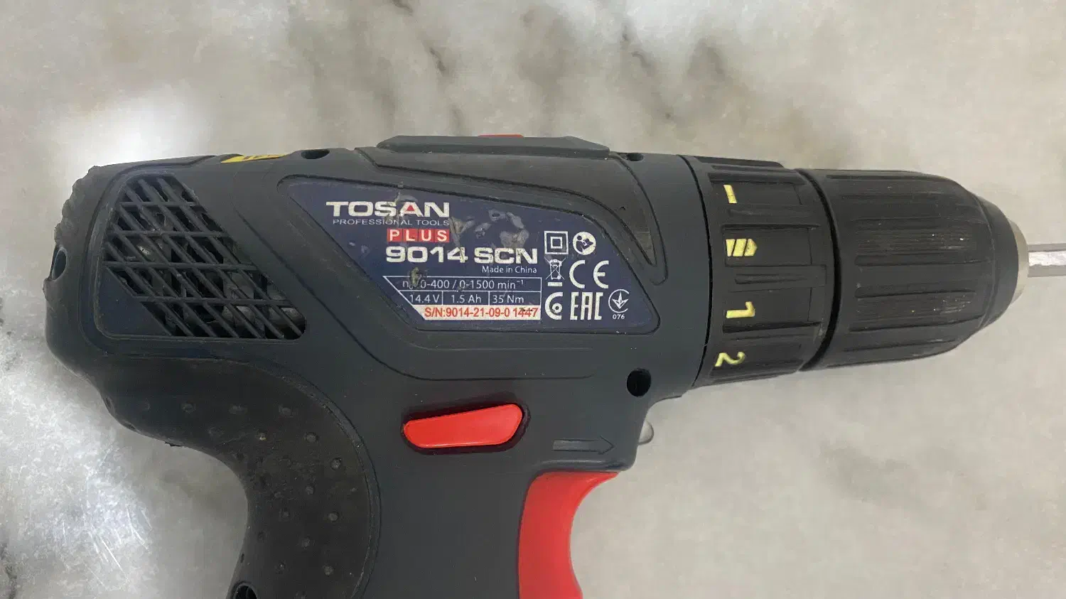 دریل شارژی ۱۴ ولت توسن|ابزارآلات|خرمدره, |دیوار