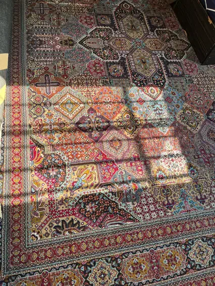 چندتا فرش ۱۲متری سالم تمیز|فرش|شیرگاه, |دیوار