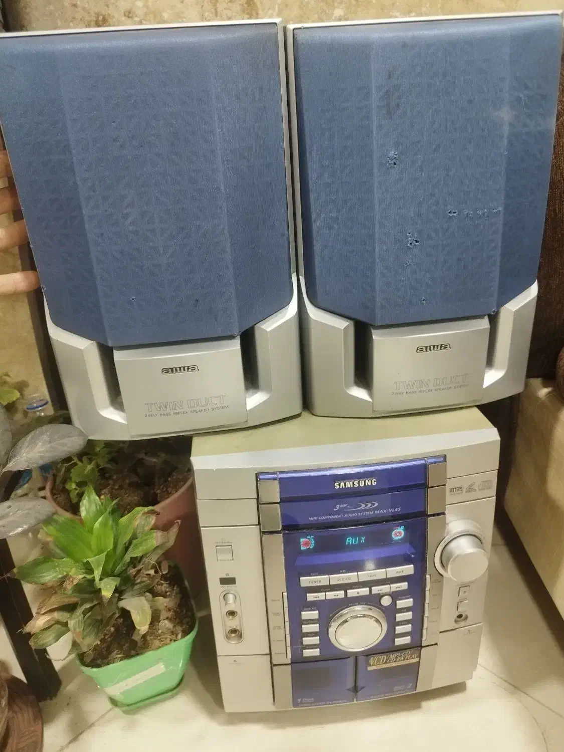 ضبط سامسونگ 2000وات با کیفیت بلوتوث دار|سیستم صوتی خانگی|قم, هنرستان|دیوار