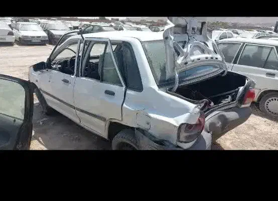 پراید تصادفی ۸۷|خودرو سواری و وانت|خمینی‌شهر, |دیوار