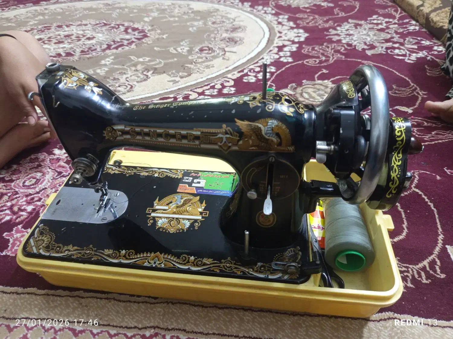 فروش چرخ خیاطی SINGER|چرخ خیاطی و ریسندگی|یزد, |دیوار