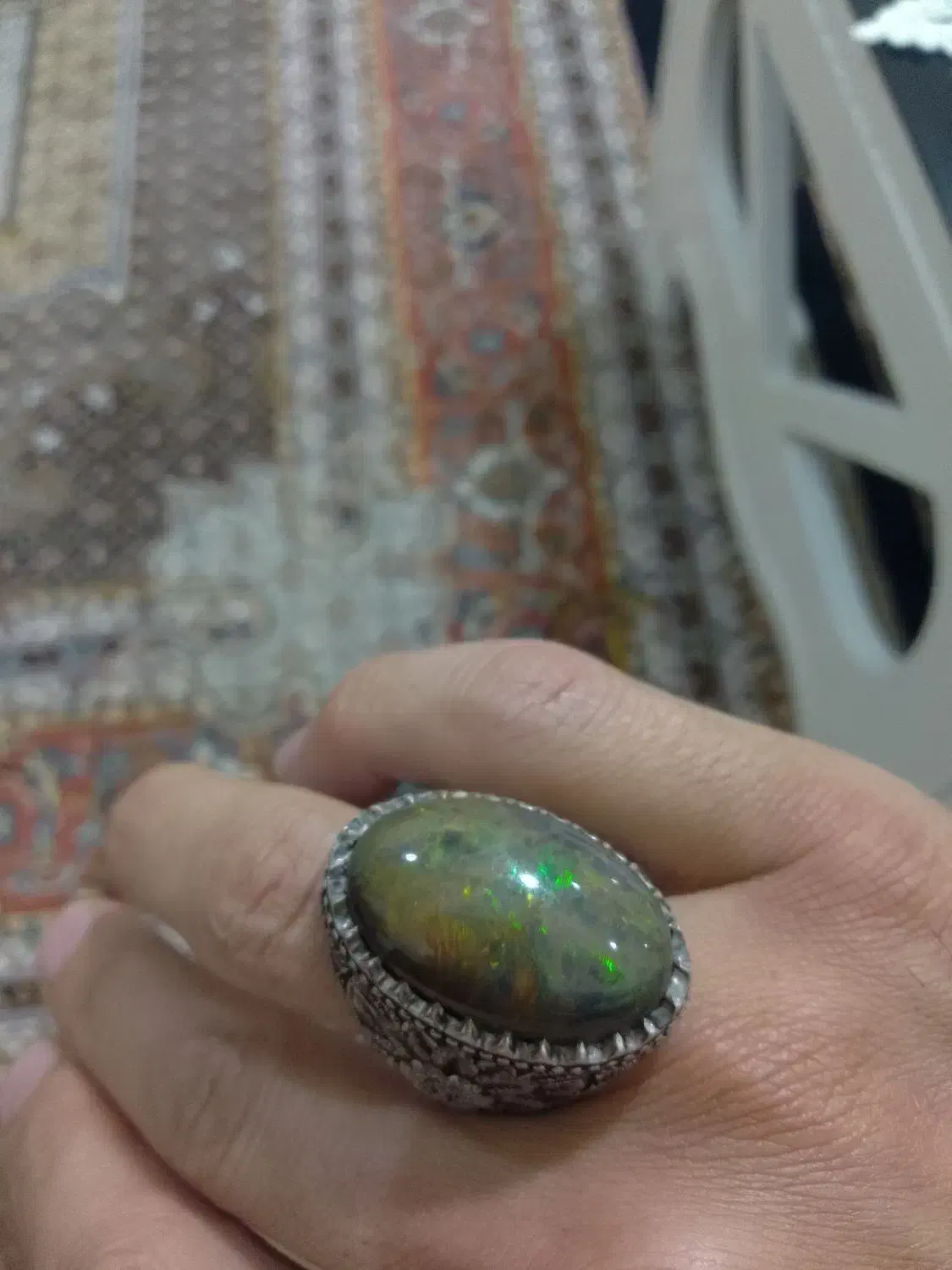 اپال(اوپال) معدنی ۳۵قیراطی|جواهرات|اردبیل, |دیوار