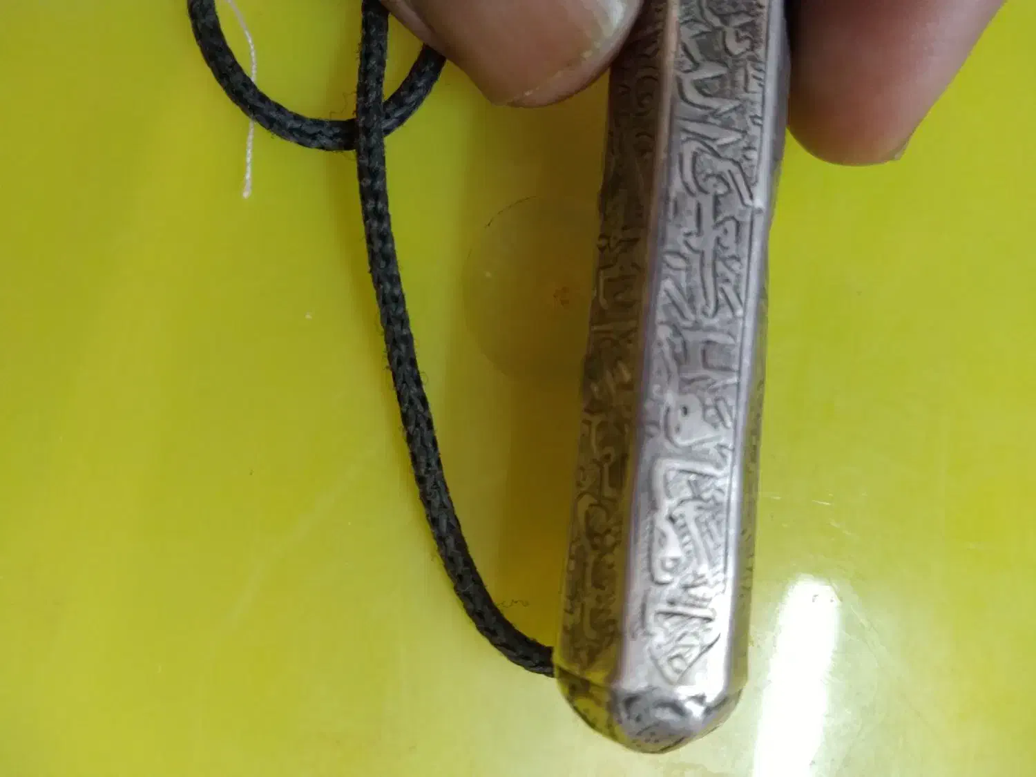 لول نقره دعانویس قاجاری یاصفوی|کلکسیون اشیاء عتیقه|اصفهان, بهار آزادی|دیوار