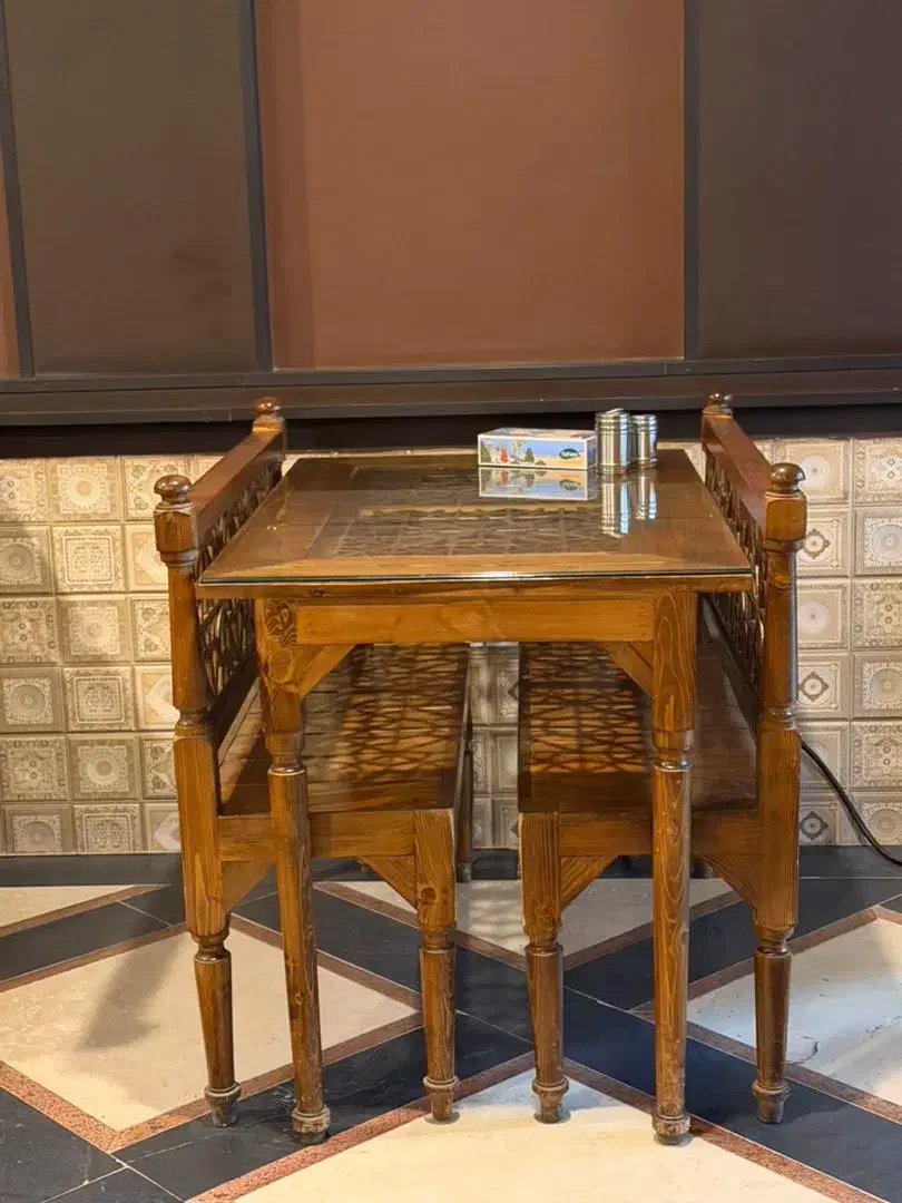 تخت+میز و صندلی چوبی رستورانی|کافیشاپ و رستوران|شهریار, دهشاد بالا|دیوار