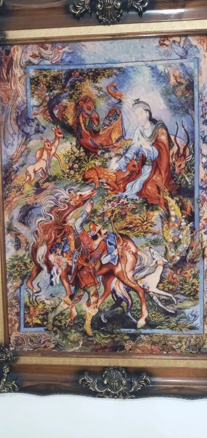 تابلو فرش دستباف|تابلو فرش|همدان, |دیوار