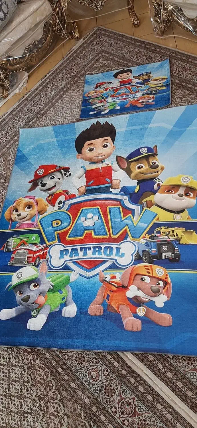 فرشینه کارتونی اتاق کودک مناسب سیسمونی زیر قیمت|اسباب و اثاث بچه|ارومیه, |دیوار