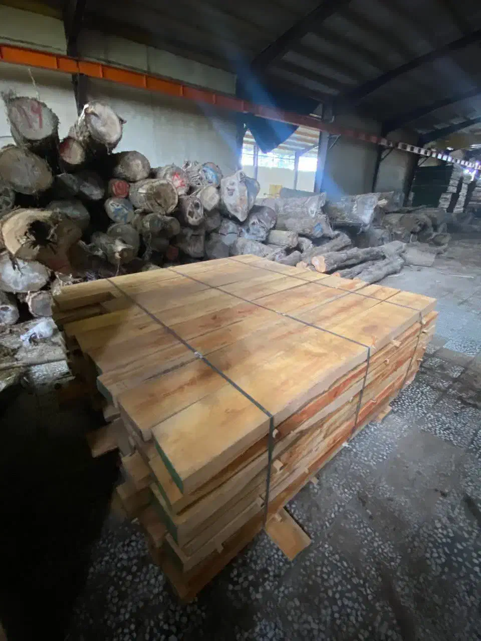 فروش چوب تخته قامه صنوبر سفید جنگلی و توسکا|عمده‌فروشی|چمستان, |دیوار