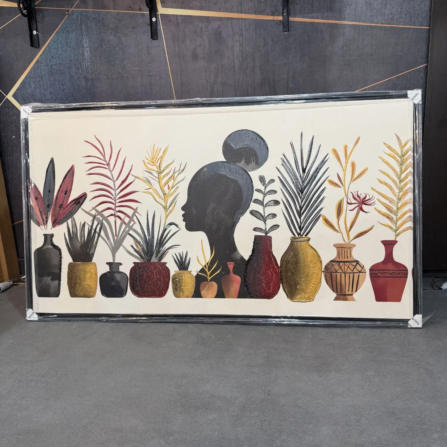 تابلو تکسچر دست بزرگترین سایز بازار اقساطی|تابلو، نقاشی، عکس|دورود, |دیوار