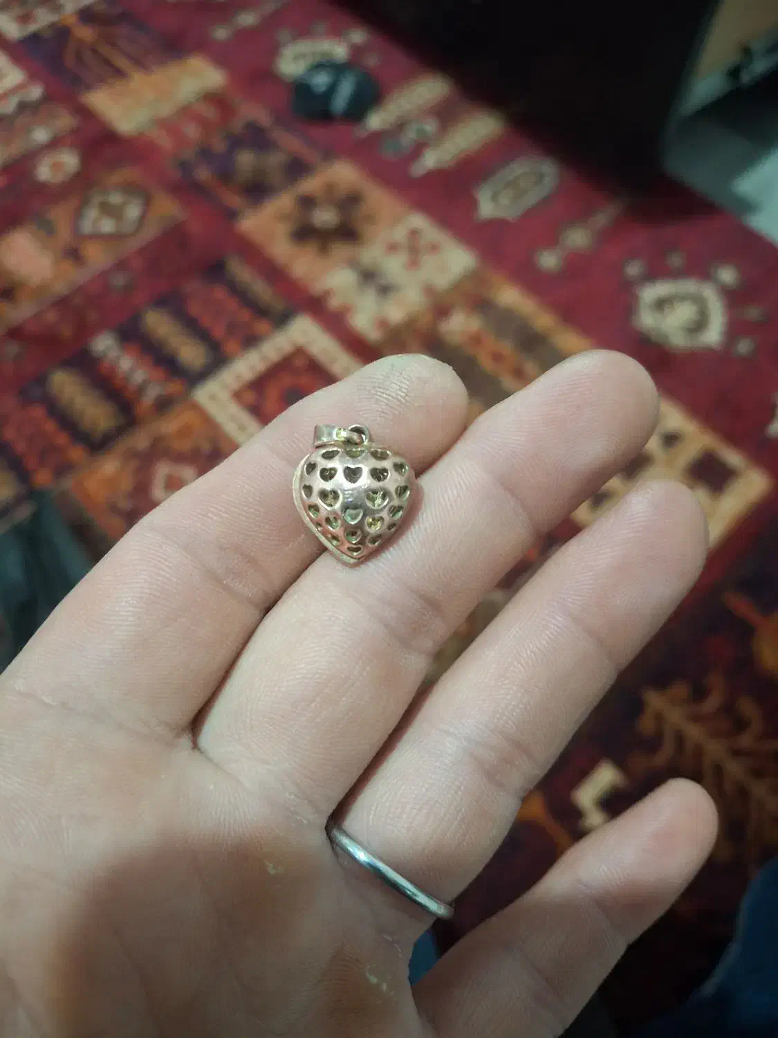 پلاک طلا باسنگ های برلیان|جواهرات|تالش, هشتپر|دیوار