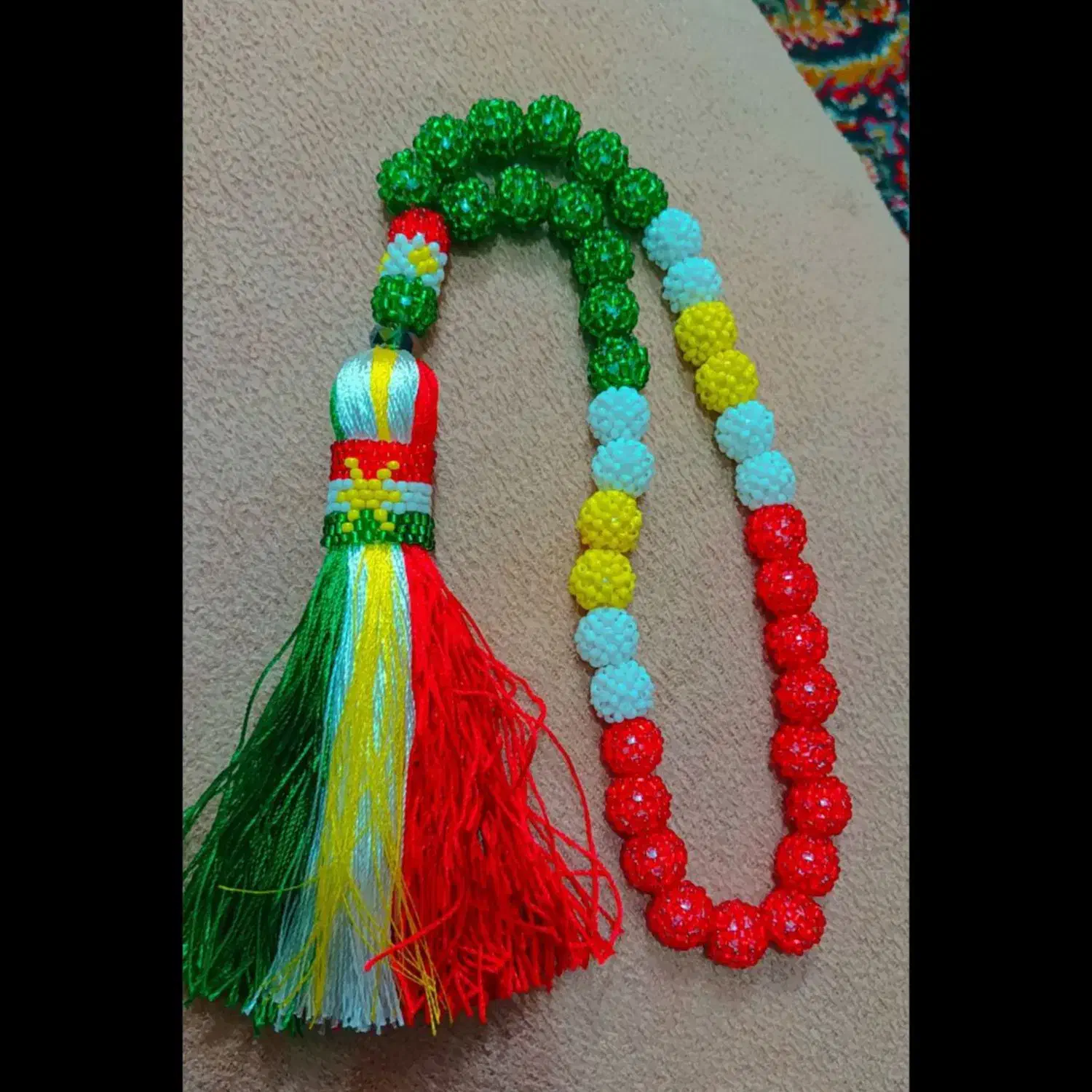 تسبیح و دسته کلید زندان بافت|زیورآلات و اکسسوری|جوانرود, |دیوار