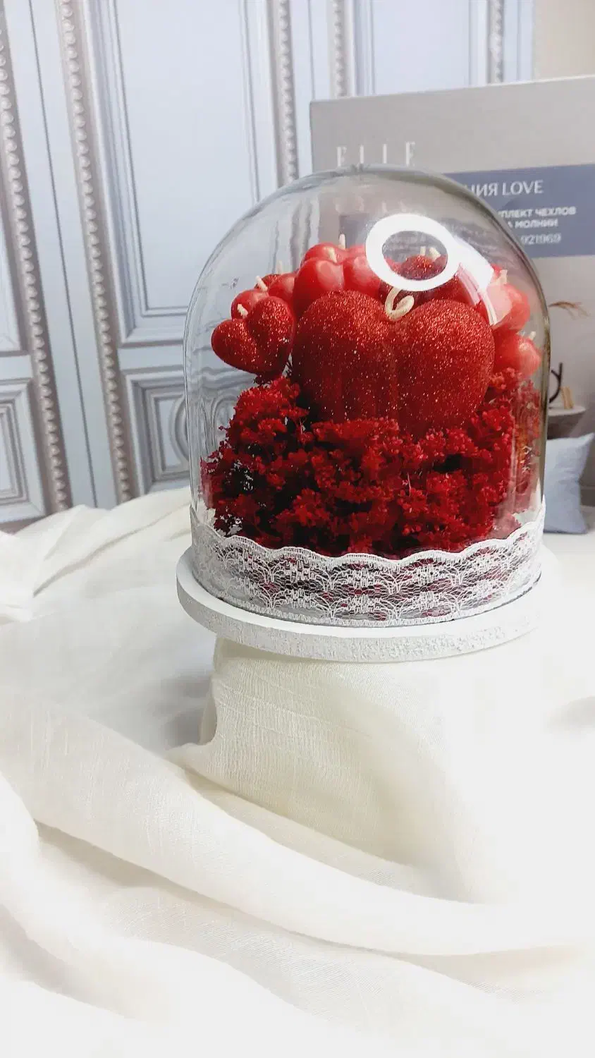 شمع قلبی|صنایع دستی و سایر لوازم تزئینی|قرچک, شهرک طلائیه|دیوار