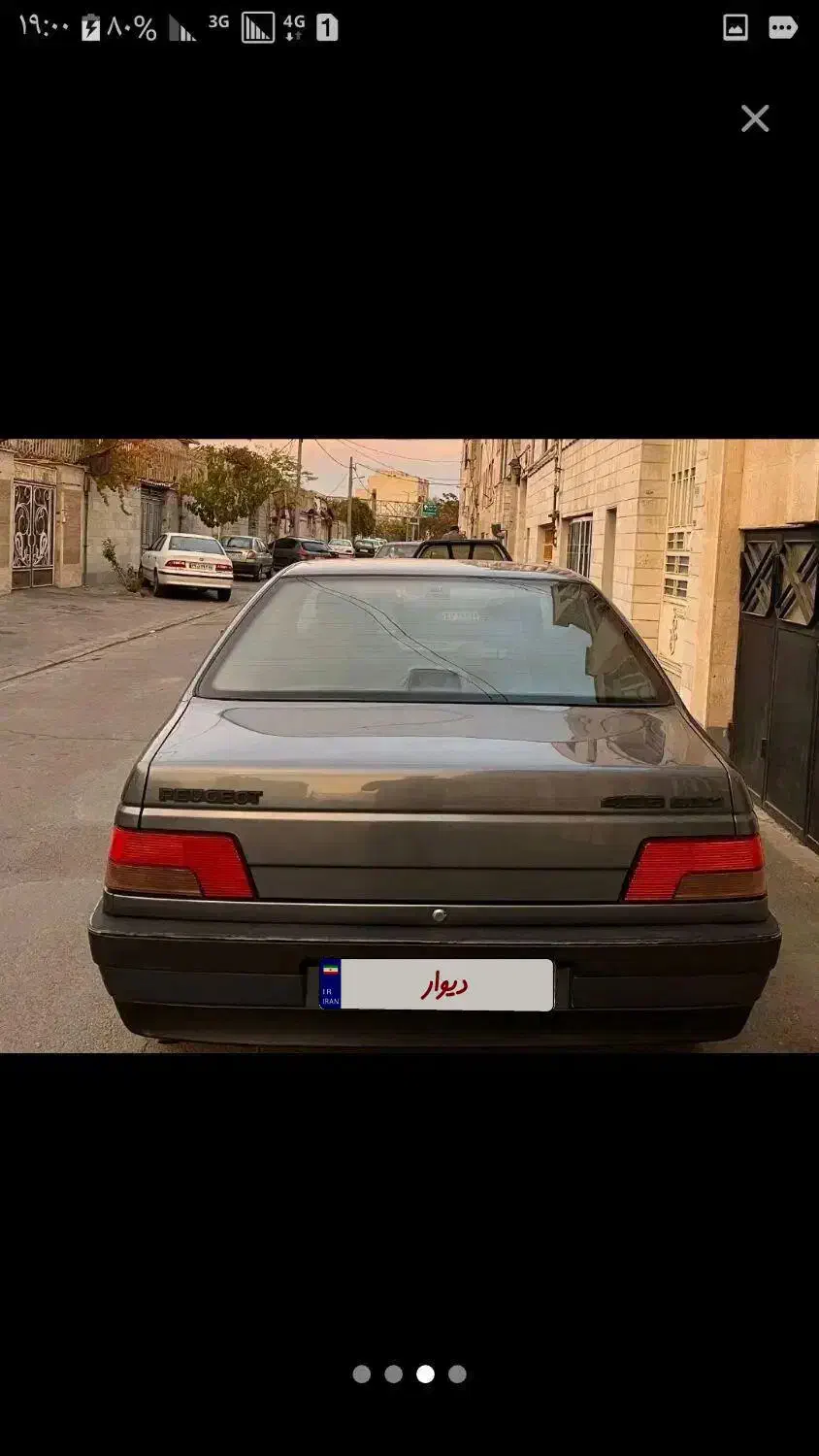 پژو 405 دوگانه فابریک کارخونه مدل 96|خودرو سواری و وانت|محلات, |دیوار