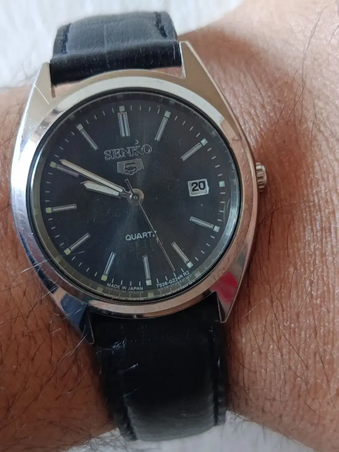 ساعت سیکو 5اصلی باطری خور|ساعت|میاندوآب, |دیوار