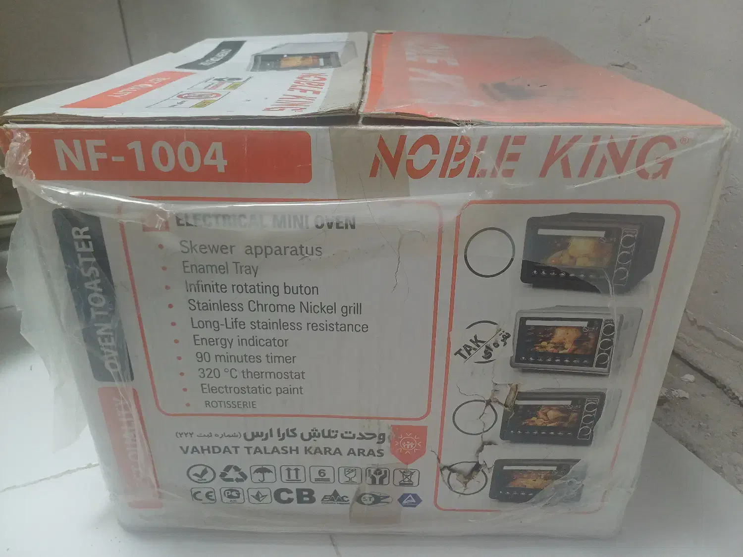 oven toster|اجاق گاز و لوازم برقی پخت‌وپز|رشت, حومه رشت|دیوار