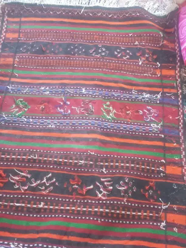 گلیم دستباف خیلی خوب وجنس پشمی۱×۳متر|گلیم، جاجیم، گبه|مشهد, کوی دروی|دیوار