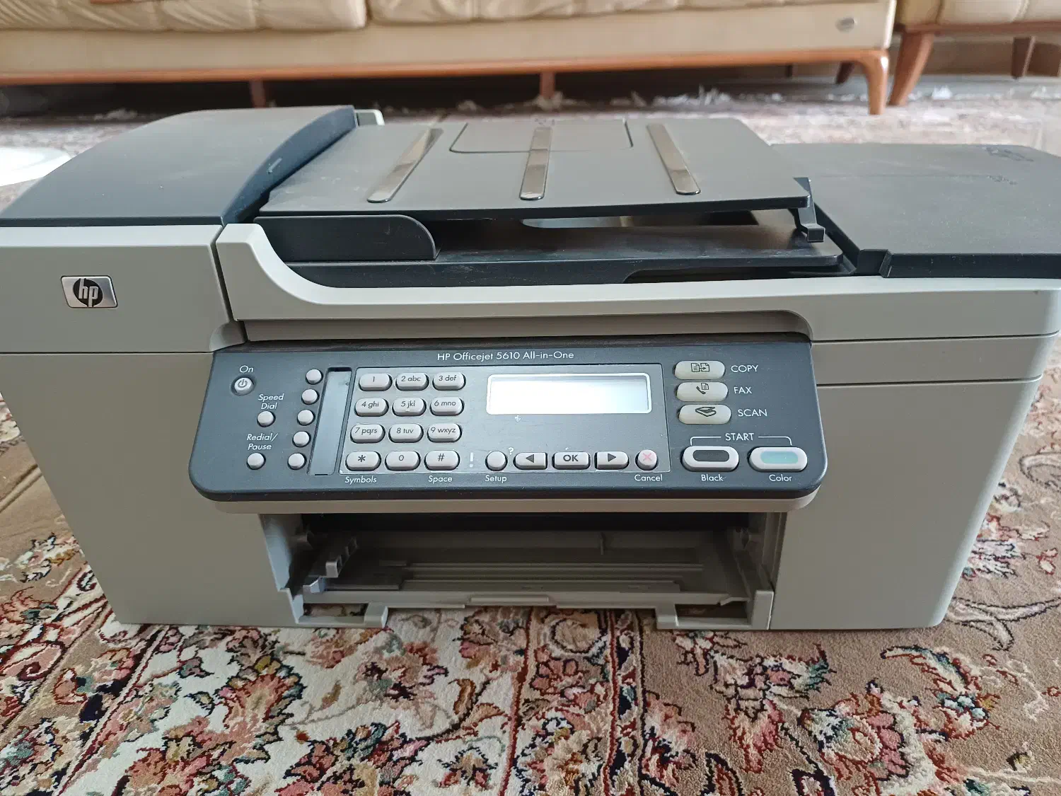 پرینتر چند کاره جوهر افشان hp نو نو آکبند|پرینتر، اسکنر، کپی، فکس|تهران, استاد معین|دیوار