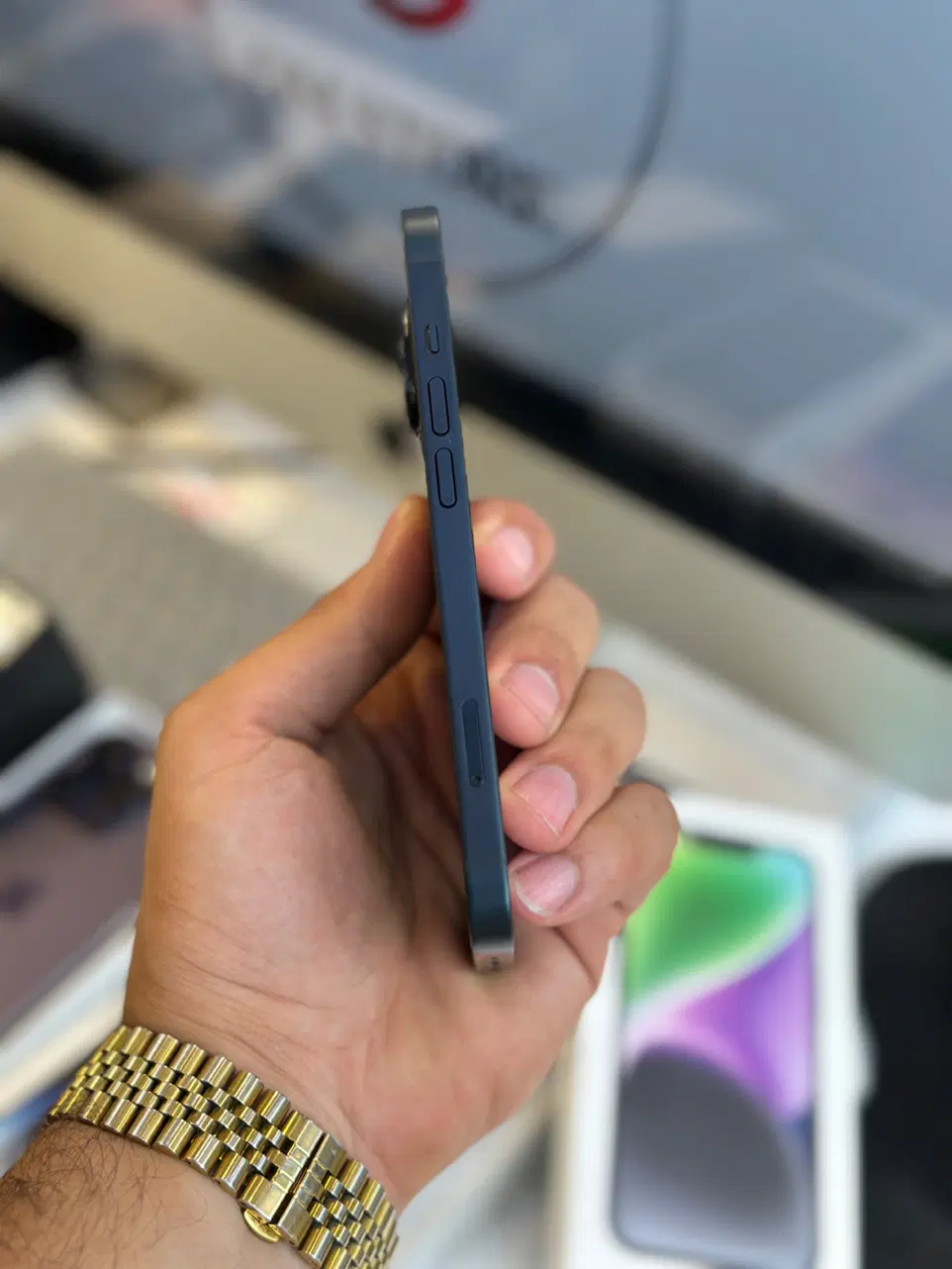 iPhone 14 Normal 128G ریجستری شده در حداکبند(پلمپ)|موبایل|رشت, دیلمان|دیوار