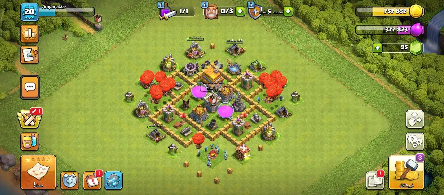 کلش تان5فول|کنسول، بازی ویدئویی و آنلاین|بیضا, |دیوار