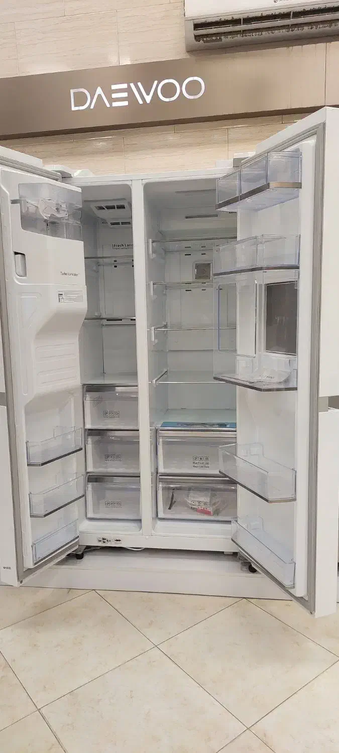 ساید بای ساید دوو 27 فوت مدل 11-20|یخچال و فریزر|خرمآباد, |دیوار