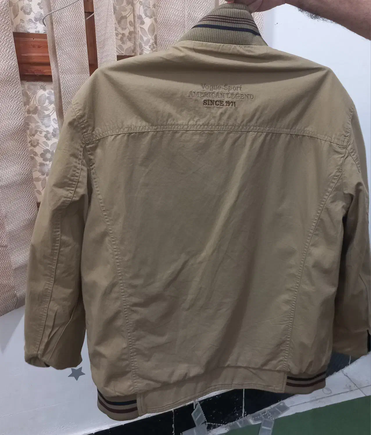 کاپشن دو رویه و شلوار کتان نو|لباس|دهدشت, |دیوار