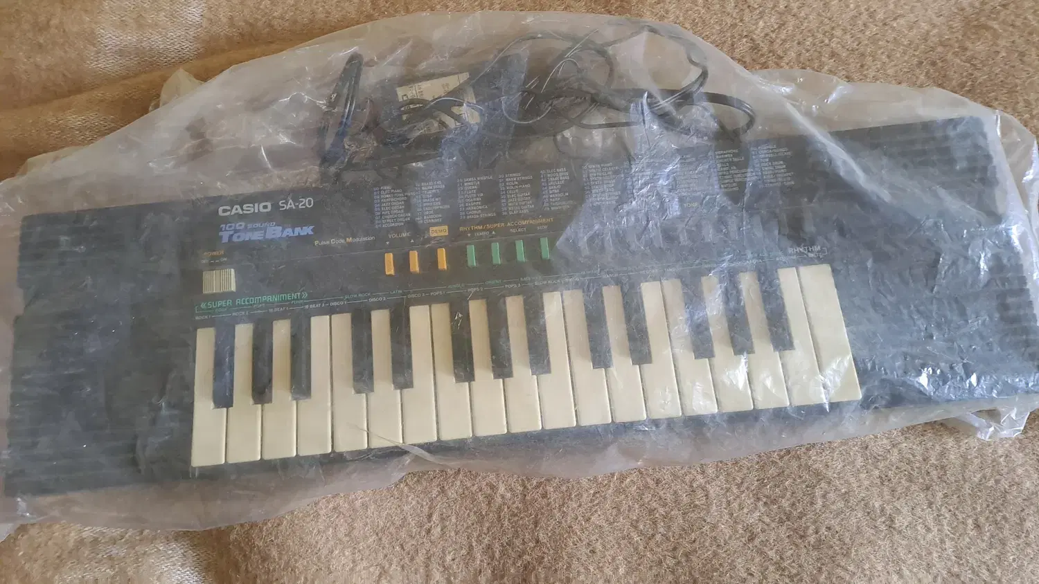 Casio SA20|پیانو، کیبورد، آکاردئون|تهران, نظامی گنجوی (توانیر)|دیوار