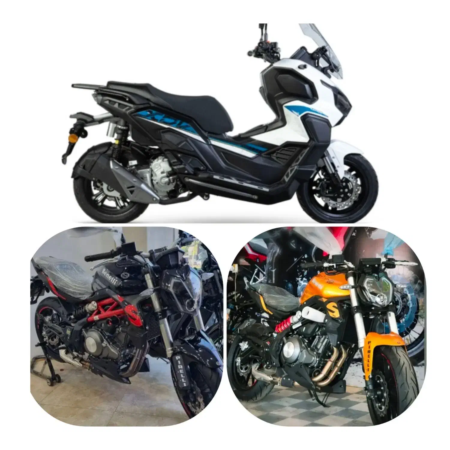 3دستگاه بنلی ۳۰۰ یک عددویسته کی وی 280|موتورسیکلت|تهران, دهکده المپیک|دیوار