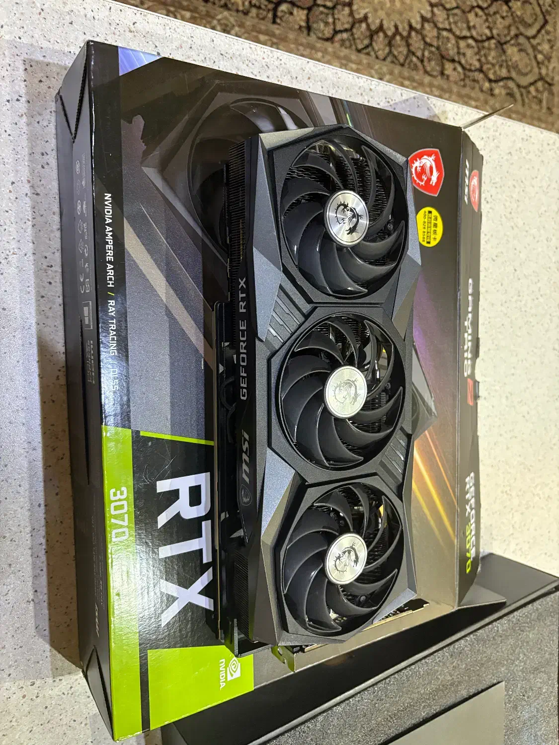 RTX 3070 msi gaming trio|قطعات و لوازم جانبی رایانه|اندیشه, اندیشه فاز ۳|دیوار